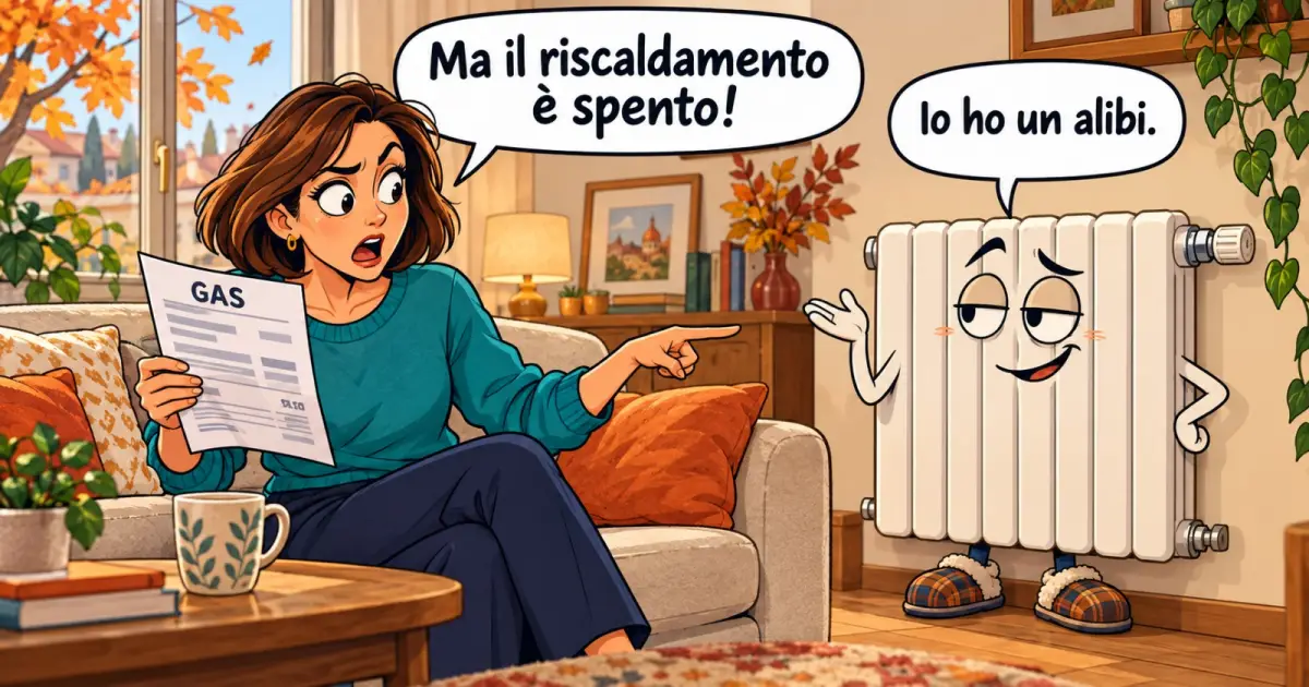 Bolletta gas alta prima del freddo? Controlla letture, stime e conguagli