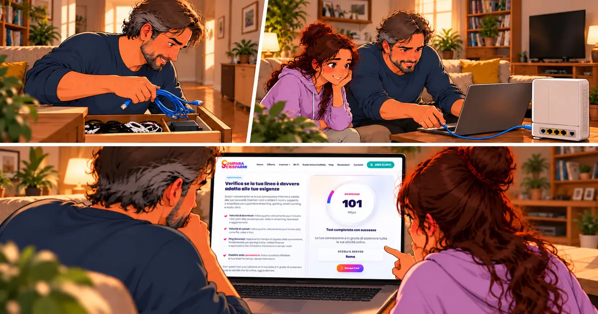 Wi-Fi lento in una stanza: come capire se il problema è la linea